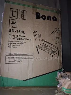 Bona AC/DC Chest Freezer 168L