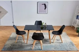 Imported Wooden Dining Table Set With 4-Chair