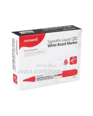 Monami SigmaFlo Liquid 220 White Board Marker