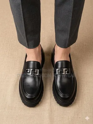 Step Up Your Style Game With Premium Versace Men’s Shoes.