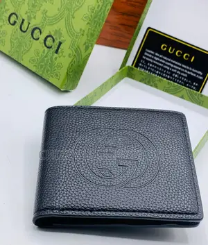 Gucci Quality Luxury Men Genuine Leather Wallet