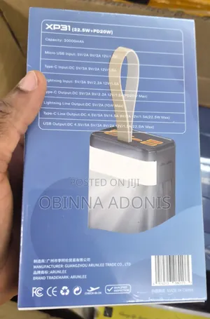 XP31 Original Powerbank 30000mAh