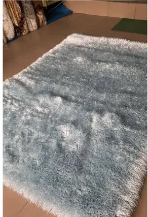 5 by 7 Turkey Susuzi Shaggy Rug, Fluffy Soft Touch I