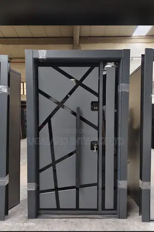 Executive Matte Grey Armored Door