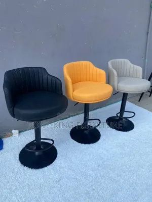 Exclusive Adjustable Height Air-Lift Swivel Stool