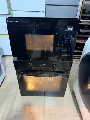 Russell Hobbs Built-in Oven and Microwave Soft Touch