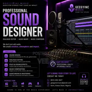 Professional Sound Designer