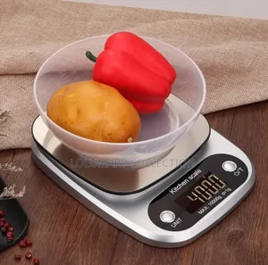 Digital Kitchen Scale Electronic Food Weighing Scale LCD Display