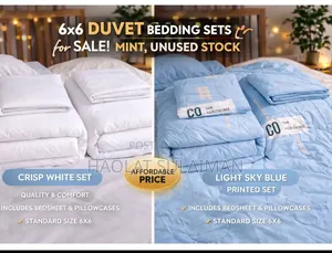 Duvet Bedsheets and Pillowcase (2) Sets