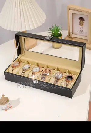 6slot Wristwatch Display Storage Box