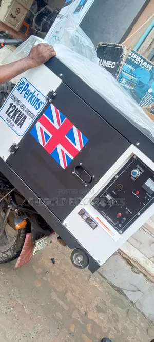Original Perkins Diesel Generator 100% Copper 15 kVA 1 Year Warranty
