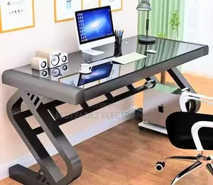 Heavy Duty Glass Modern Study Home Ofice Desktop/Computer/Gaming Table