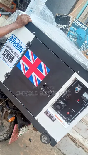 Original Perkins Diesel Generator 15 kVA 100% Copper Coin