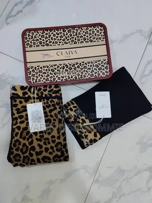 2in1 or 2 Way Use Fendi/Black Thick Stretchy Leggings