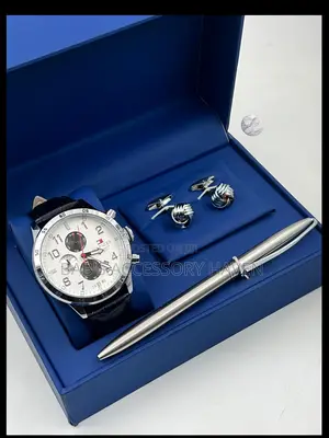 High Quality CHRONOGRAPH WORKING TOMMY HILFIGER Classic Gift Set