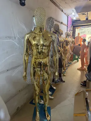 Male Gold Mannequin