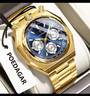 High Quality Poedagar Business Chronograph Watch