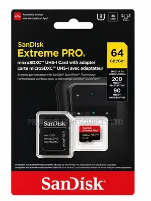 64gb SanDisk Extreme Pro Micro SD