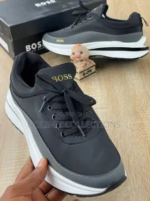 Hugo Boss Sneakers With White Soles