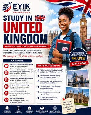 Study in the United Kingdom – Admission + Visa Application Services