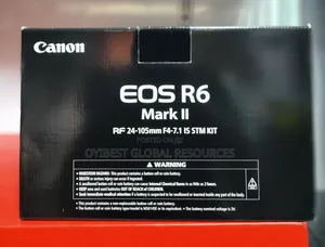 Canon Eos R6 Mark Ii +Rf Lens 24-105mm F4-7.1is STM Kit
