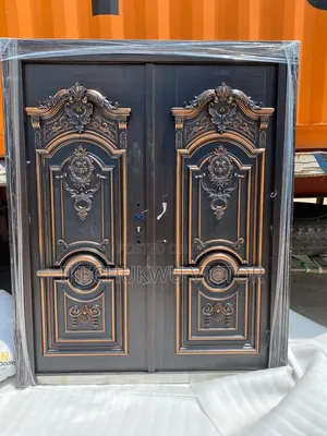 5ft Imperial Bronze Double Security Door