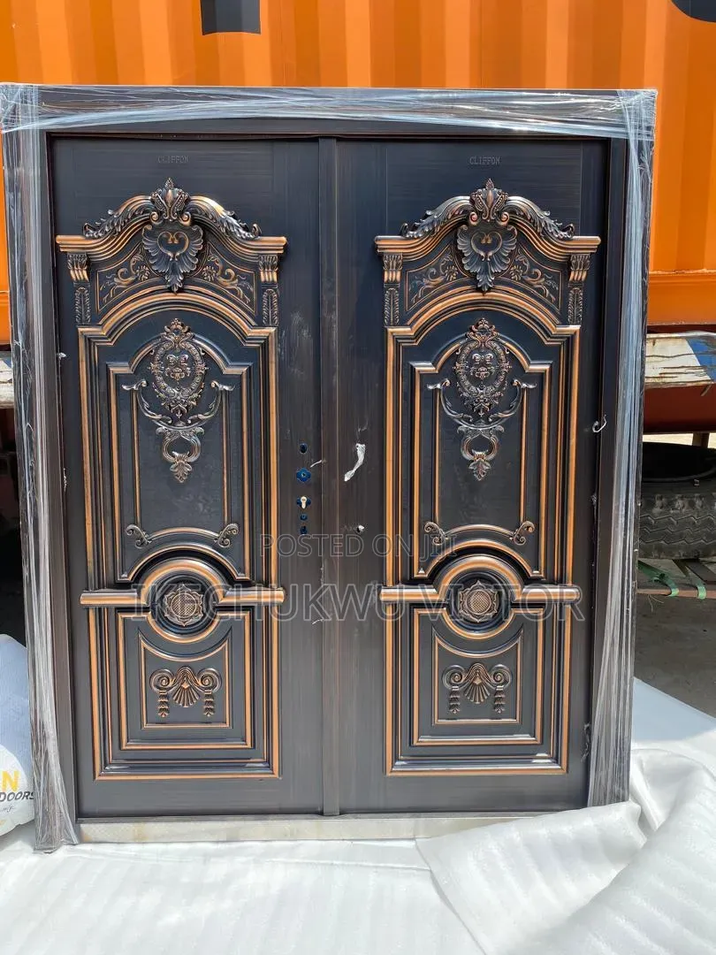 5ft Imperial Bronze Double Security Door