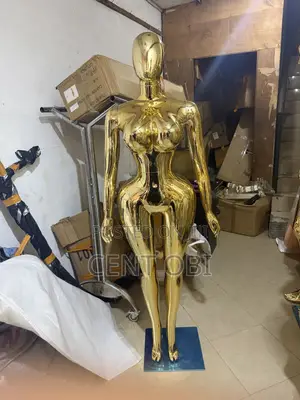 Female BBL Gold Mannequin