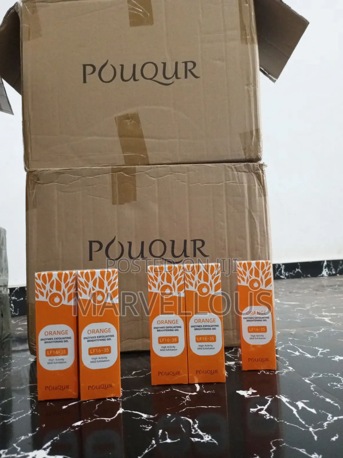 Exfoliating Gels.
