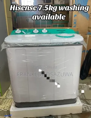 7.5 Kg Hisense Semi-Automatic Twin Tub Washing Machine – Brand New