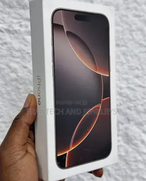 New Apple iPhone 16 Pro Max 256 GB Black