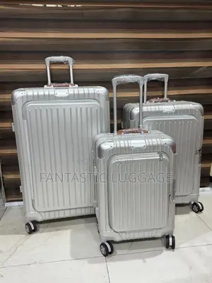 Luxury Premium Aluminum Luggage Set (3 Pieces)