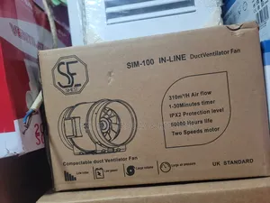 Mixed Flow Inline Duct Fan 8inches