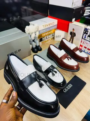 Men's Chunky Soles Track Sole Tassel Loafers