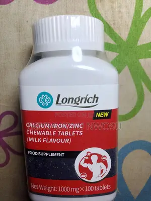 Longrich Chewable Calcium/Zinc/Iron(Milky Flavour)