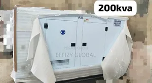 Heavy-Duty Perkins 200kVA Soundproof Diesel Generator 100% Copper Coil