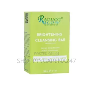 Radiant Glow Botanical Brightening Cleansing Bar.
