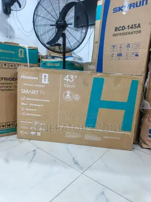 Hisense 43 Inch Smart TV Model 43A4S With LED Backlight Display