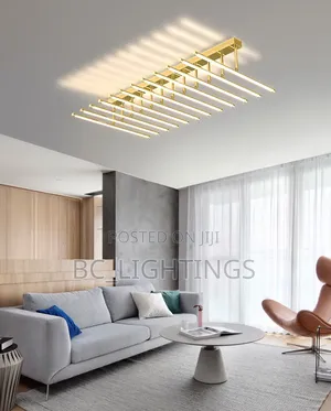 Nordic LED Ceiling Light for Living Dining Room Square Chandeliers
