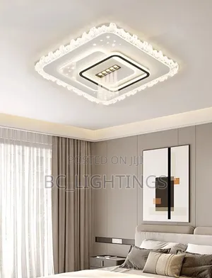Bladeless Ceiling Fan Light for Living Room Bedroom Home Decor