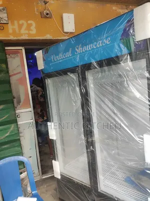 Brand New Vertical Display Showcase Fridge.