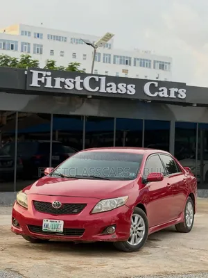 Toyota Corolla 2009 Red