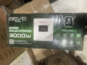 BEVE 3.5kW (3.5kVA) 24V Hybrid Solar Inverter – Pure Sine Wave