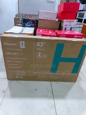Hisense 43 Inch Smart TV Featuring Model 43A4S and LED Backlight
