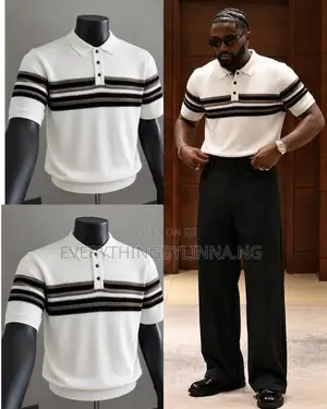 Men's Vintage Knitwear Polo – Brand New (Classy Fit)