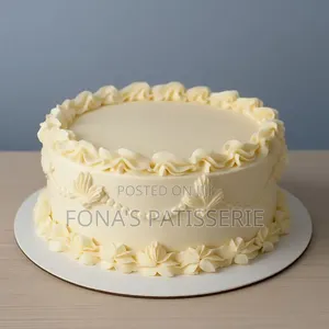 10 Inches Buttercream Cake