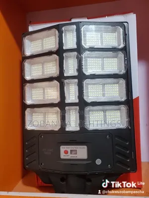 800W 1200W 1500W LED Solar Lamp Wall Street Lights