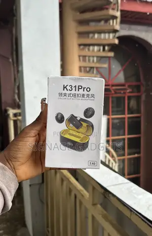  Pro Collar Clip Button Microphone
