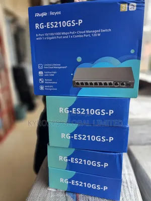 Ruijie RG-ES210GS-P 8port Managed Poe Gigabit Switch
