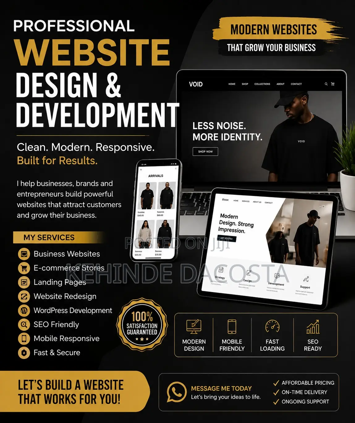 Professional Website Designer and WordPress Developer